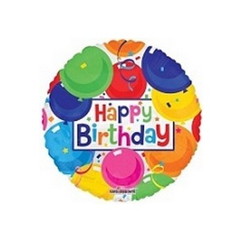 Palloncino Mylar Mini Shape 22 cm. Birthday Colorful Balloons