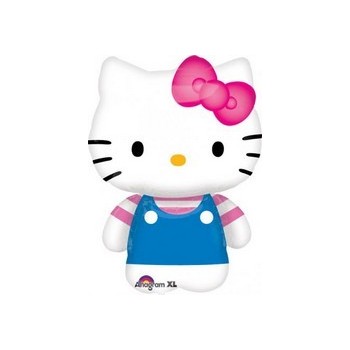 Palloncino Mylar Mini Shape Hello Kitty Summer - 35 cm.