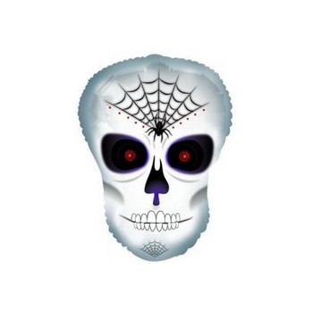 Palloncino Mylar Mini Shape 30 cm. Spider Skull Dude