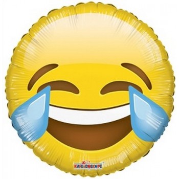 Palloncino Mylar 45 cm. Smiley Laugh Balloon Emoji