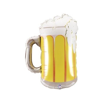 Palloncino Mylar Super Shape 86 cm. Frosty Beer Mug