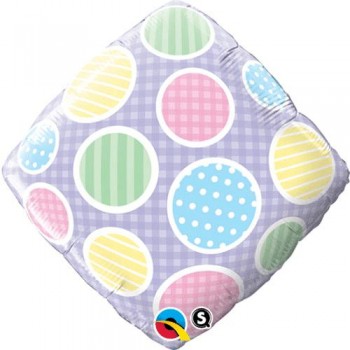 Palloncino Mylar 45 cm. Polka Dots Accent Patterns 