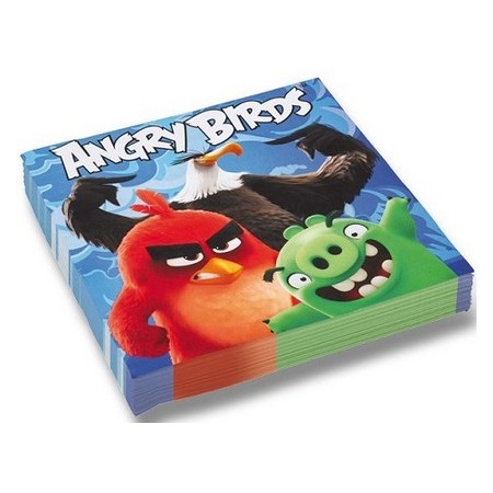 Coordinato Angry Birds - Tovagliolo 33x33 cm. - 20 pz.