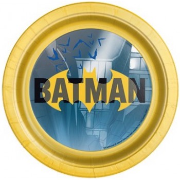Coordinato Batman - Piatto Carta 18 cm. - 8 pz.