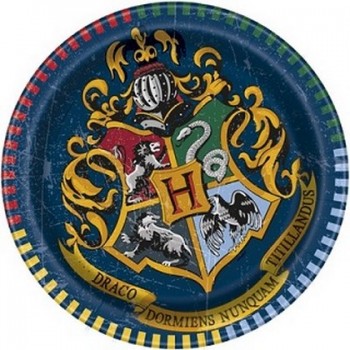 Coordinato Harry Potter - Piatto Carta 17 cm. - 8 pz.