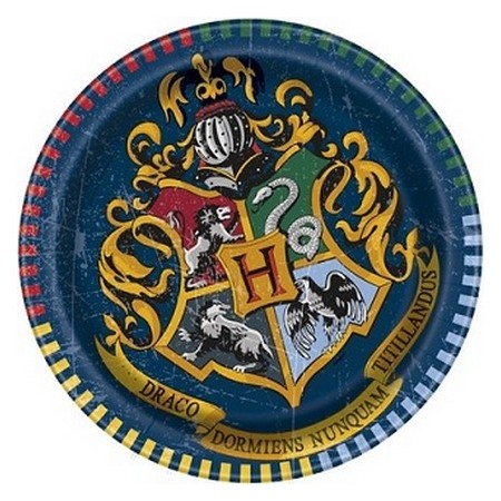 Coordinato Harry Potter - Piatto Carta 17 cm. - 8 pz.