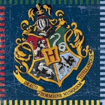 Coordinato Harry Potter - Tovagliolo 33 x 33 cm. - 16 pz.