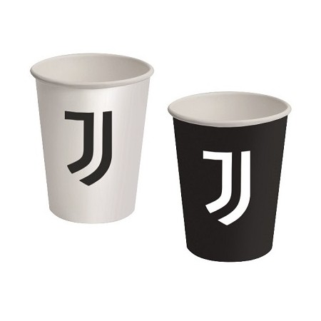 Coordinato Juventus - Bicchiere Carta 266 ml. - 8 pz.