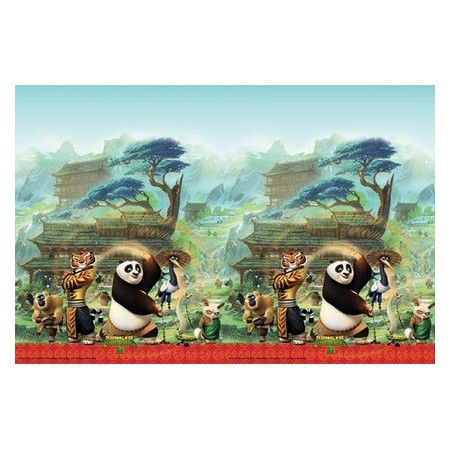 Coordinato Kung-Fu Panda - Tovaglia Plastica 120x180 cm.