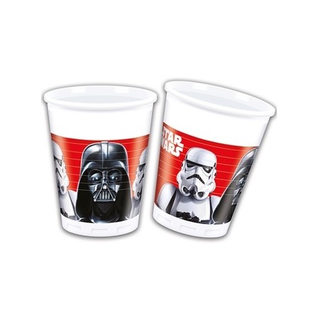 Coordinato Star Wars - Bicchiere Plastica 200 ml. - 8 pz.