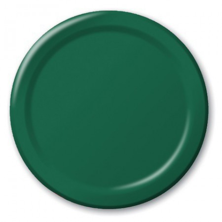 Coordinato Verde Smeraldo - Piatto Carta 22 cm. - 8 Pz.