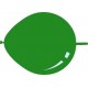 Palloncino in Lattice Link 16 cm. Verde Scuro - 100 pz