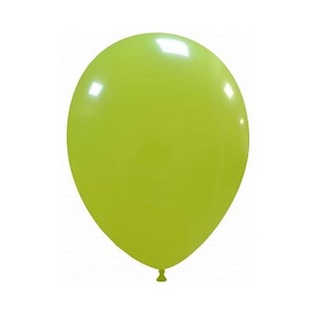 Palloncino in Lattice Pastello 30 cm. Verde Lime - 100 pz