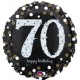 Palloncino Mylar 45 cm. 70° Age Sparkling Birthday