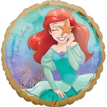 Palloncino Mylar 45 cm. Ariel Once Upon A Time