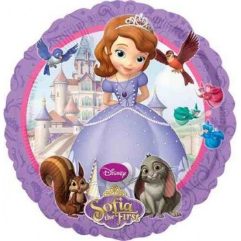 Palloncino Mylar 45 cm. Disney Princess Sofia The First 
