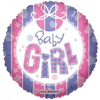 Palloncino Mylar 45 cm. Girl - Baby Girl Bib