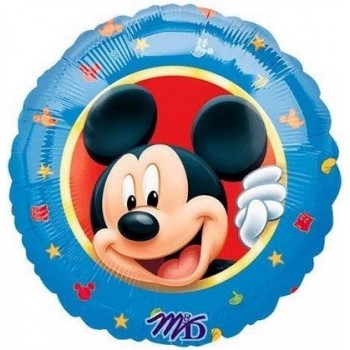 Palloncino Mylar 45 cm. Mickey Mouse Portrait Border  