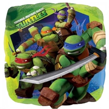 Palloncino Mylar 45 cm. Ninja Turtles Teenage Mutant
