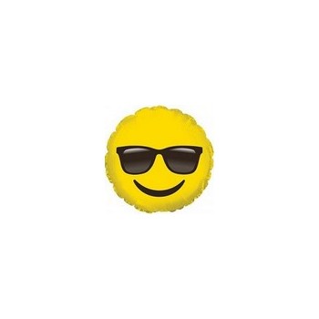 Palloncino Mylar Micro 10 cm. Sunglasses Emoji