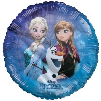 Palloncino Mylar Mini Shape 22 cm. Frozen Anna and Elsa