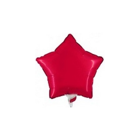 Palloncino Mylar Mini Shape 23 cm. Stella Rossa
