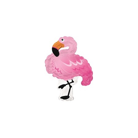 Palloncino Mylar Mini Shape 30 cm. Flamingo