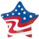 Palloncino Mylar Mini Shape 30 cm. USA Flag