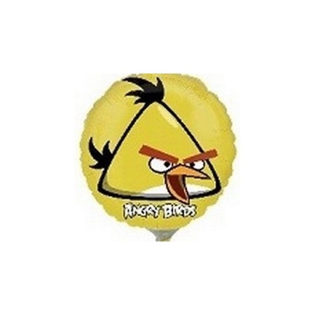 Palloncino Mylar Mini Shape Angry Birds Yellow Bird - 22 cm.