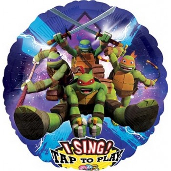 Palloncino Mylar Musicale 71 cm. Teenage Mutant Ninja Turtles