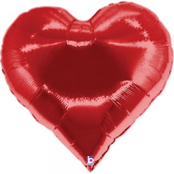Palloncino Mylar Super Shape 76 cm. Casino Heart