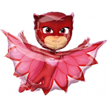 Palloncino Mylar Super Shape 93 cm. Super Pigiamini - PJ Masks Owlette