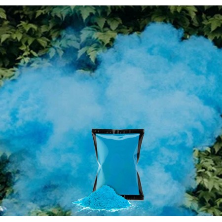 Polvere colorata Azzurro busta da 80 gr. - 1 pz