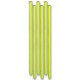 Palloncino in Lattice Modellabili Mini 140 cm. x 2,5 cm. diam. Giallo - 100 pz