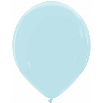 Palloncino in Lattice Premium 36 cm. Blu Maya - 50 pz