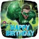Palloncino Mylar 45 cm. Green Lantern Bday