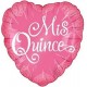 Palloncino Mylar 45 cm. Mis Quince PinkRosa 15° Birthday