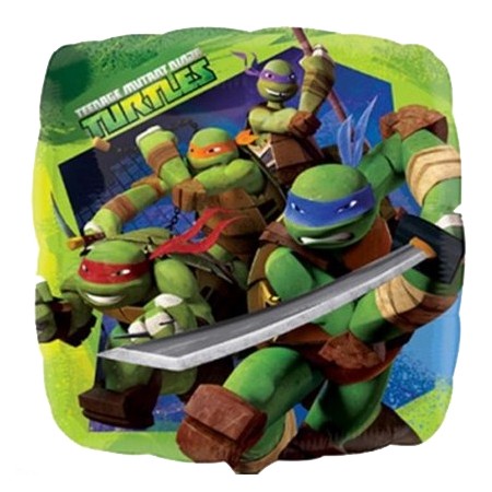 Palloncino Mylar 45 cm. Ninja Turtles Teenage Mutant