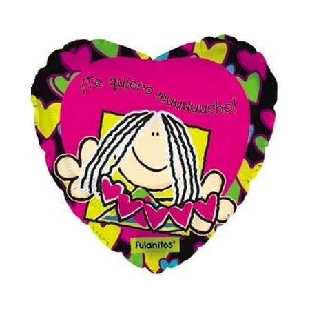 Palloncino Mylar 45 cm. Te Quiero Muuuucho! &nbsp;
