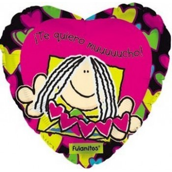 Palloncino Mylar 45 cm. Te Quiero Muuuucho! &nbsp;