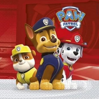 Coordinato Paw Patrol - Tovagliolo 33x33 cm. - 20 pz.
