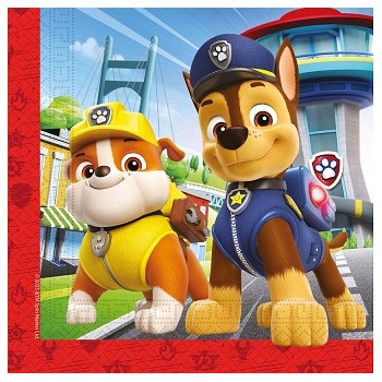 Coordinato Paw Patrol - Tovagliolo 33x33 cm. - 20 pz.