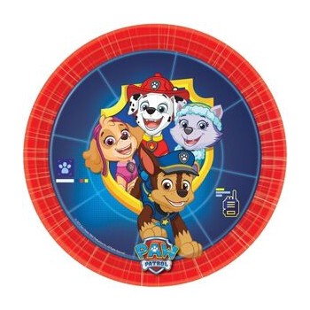 Coordinato Paw Patrol M - Piatto Carta 18 cm. - 8 pz.