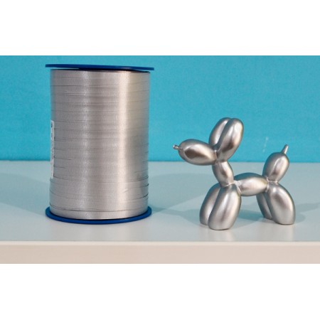 Nastro per palloncini 0,5 cm. x 500 mt. color Argento 631