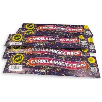 Candelina magica stellina 17,5 cm