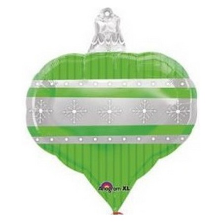 Palloncino Mylar 45 cm. Green Ornament