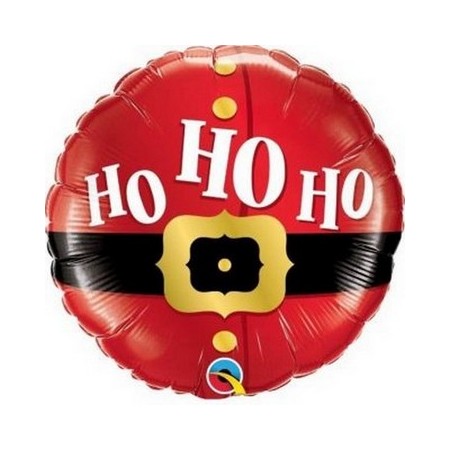 Palloncino Mylar 45 cm. Ho Ho Ho Santa's Belt