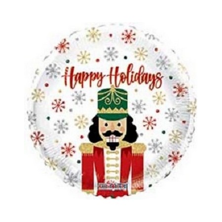 Palloncino Mylar 45 cm. Holidays Nutcracker
