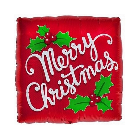 Palloncino Mylar 45 cm. Merry Christmas