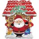 Palloncino Mylar 45 cm. Merry Christmas Santa